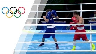 Rio Replay Mens Light Fly Boxing SemiFinal A [upl. by Selec]