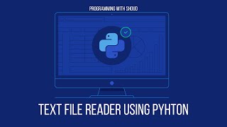 How to make a text file doc pdf reader using Python [upl. by Itnava204]