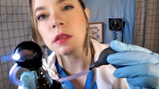 ASMR Hospital Audiologist Ear Exam with Ear Ultrasound amp Hearing Tests [upl. by Opal]