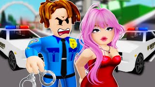 ROBLOX Brookhaven 🏡RP  FUNNY MOMENTS PETER Became POLICE to rescue ALL CITY  Roblox Idol [upl. by Sivolc]