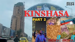 KINSHASA VLOG 20232024 🇨🇩  Part 2 I went to Congo for 7Days [upl. by Anihpesoj]