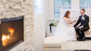 Nikki  Sams Springtime Lakeview Pavilion Wedding Trailer [upl. by Jerman]