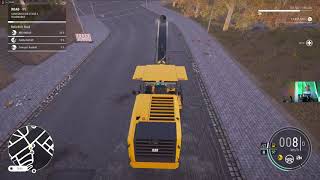 Construction Simulator 2022 BAU SIMULATOR ROADWORKS MILLAPPLY AND COMPACT ASPHALT [upl. by Vanzant666]