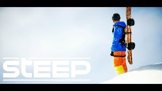 Steep quotStuntquot Montage Wingsuit Skiing Paraglide [upl. by Rori]