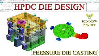 HPDC die design 🔥 Pressure Die Casting Design amp Die Casting Tutorial Hindi cimdesignsolution [upl. by Sydney842]