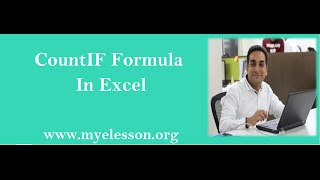 MS Excel  CountIf Formula In Excel [upl. by Dimond]