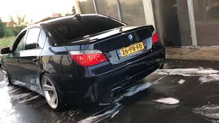 BMW 530d stage 2 Downpipe sound 1 [upl. by Naesed]