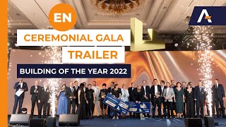 Ceremonial gala trailer Building of the Year Created with Aluprof Systems 2022 [upl. by Artekal]