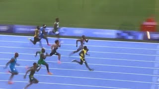 Noah Lyles beaten by Oblique Seville in 100m Semifinal  Paris Olympics 2024 [upl. by Botsford]