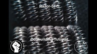 Razor Staggered fused Clapton Tutorial  deutsch [upl. by Spitzer61]