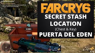 PUERTA DEL EDEN Secret Stash LOCATION Key amp Chest  EASY 400 MONEDA  Far Cry 6 Special Operation [upl. by Adnical]