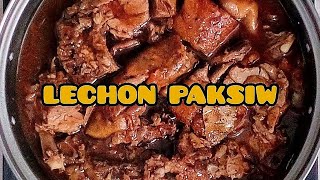 How to Cook LECHON PAKSIW  Roasted Pork with Mang Tomas [upl. by Fabiano]