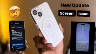 New Update for iPhone 13  iOS 171  🚨 ALERT 🚨 Screen Burn Problem [upl. by Ulrick402]