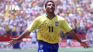 🇧🇷 Romario  FIFA World Cup Goals [upl. by Selegna]