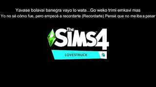 AyAy by Matisse Simlish Lyrics amp Spanish Lyrics The Sims 4 Lovestruck OST [upl. by Nylarat382]