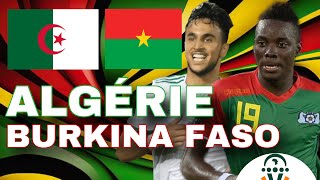 🔴🇩🇿🇧🇫 ALGERIE  BURKINA FASO  🚨🇩🇿TAHIA DJAZAIR VICTOIRE OBLIGATOIRE   CAN 2024 LIVE TALK [upl. by Gnet]