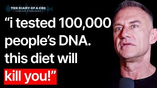 Summary of World No1 Biohacking Expert I Tested 100000 Peoples DNA This Diet Will Kill You [upl. by Demmy685]