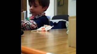 Childhood Apraxia of Speech  29 month old speech therapy session [upl. by Nyrroc]