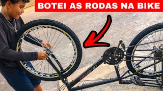 BOTEI AS RODAS DOS MEUS SONHOS NA MONTADINHA DO GRAU [upl. by Snej]