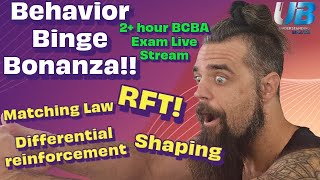 Behavior Binge Bonanza  BCBA Exam STUDY MARATHON [upl. by Sevein185]