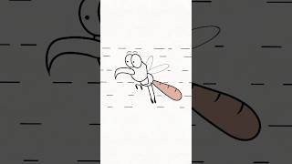 Mosquitoes stretagy time 😆 4k memes animation shorts [upl. by Ailahs997]