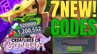 ⚠️ NEW ALL ⚠️ CREATURES OF SONARIA OCTOBER CODES 2024  CREATURES OF SONARIA CODES 2024 [upl. by Server]