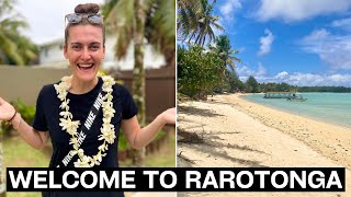 FIRST TIME in Rarotonga  Welcome to paradise [upl. by Nagear174]