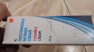 ZodermE Cream  Oxiconazole Nitrate Cream  ZodermE Cream uses Side effects Benefit Review Hindi [upl. by Aihsek]