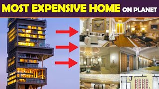 Most Expensive House In The World  Mukesh Ambani House [upl. by Ahtenak11]