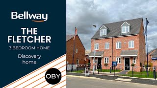 The Fletcher a 3 bedroom house By bellway homes 💡Discovery home💡addition [upl. by Nittirb650]