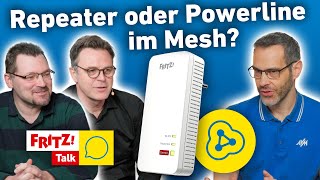 Repeater Powerline oder beides – Neu FRITZPowerline 1240 AX WLAN Set  FRITZ Talk [upl. by Verena845]