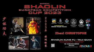 Teaser Zhexi CHRISTOPHE Shaolin Games 2023 [upl. by Neelahs]