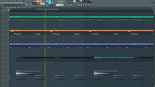 Blueface amp NLE Choppa  Holy Moly FL Studio Remake  Free FLP [upl. by Nalniuq]