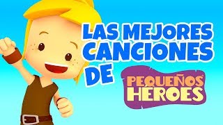 40 MINUTOS DE LAS MEJORES CANCIONES DE PEQUEÑOS HEROES 🎤  Canciones infantiles cristianas [upl. by Nanice630]