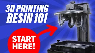 Resin 101 The Basics of 3D Printing with Resin [upl. by Anelyak]