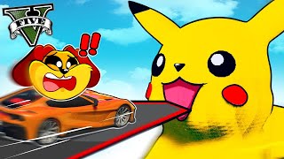 DogDay na MEGARAMPA do Pikachu no GTA V [upl. by Assiluj]