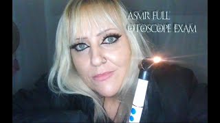 ASMR Otoscope ExamEar Cleaning [upl. by Utica]