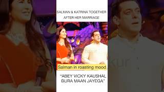 Salman is still possessive for Katrina kaifBhai k saamne katrina ko kuch nahi bolne ka warna Vicky [upl. by Cirdek]