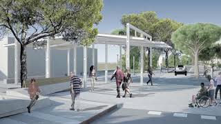 Progetto definitivo Riqualificazione Lungomare Lignano Sabbiadoro [upl. by Pinchas]