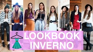 LOOKBOOK INVERNO 2017 8 look invernali  Mi preparo con voi [upl. by Siward]