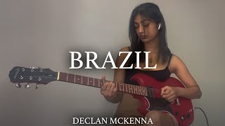 Declan Mckenna  Brazil guitar cover [upl. by Anasxor]