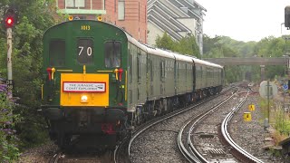 Hastings Diesel at Dorchester South on the Jurassic Coast Explorer Railtour  080723 [upl. by Denie56]