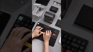 Air75 V2 with Wisteria Switch Typing Sound mechanicalkeyboard keyboardasmr keyboards [upl. by Chad]