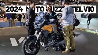 BMW GS KILLER 2024 MOTO GUZZI V100 STELVIO RELEASED [upl. by Aytnahs272]