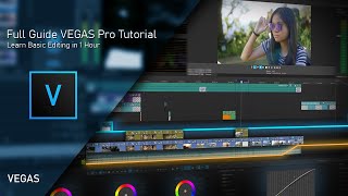 VEGAS Pro Full Guide Beginner Tutorial 2022 Official Video [upl. by Eneladgam795]