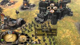 LOTR Battle for Middle Earth 2  Isengard VS Men [upl. by Hardan]