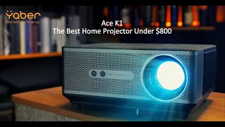 Breaking News Yabers First Flagship Projector Ace K1 Has Launched [upl. by Higgs916]