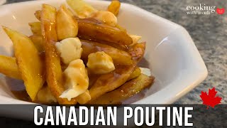 Make Poutine at Home  Best Poutine Recipe  What is Poutine  Fries w Gravy amp Cheese Curds [upl. by Aara655]