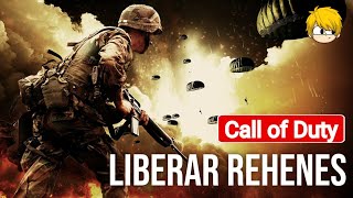 Reto ÉPICO de CALL OF DUTY  Liberando Rehenes 💥 [upl. by Rooke]