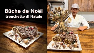 Buche de Noel  tronchetto di Natale [upl. by Akfir]